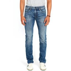 NEW BUFFALO DAVID BITTON straight leg six denim jean in indigo
